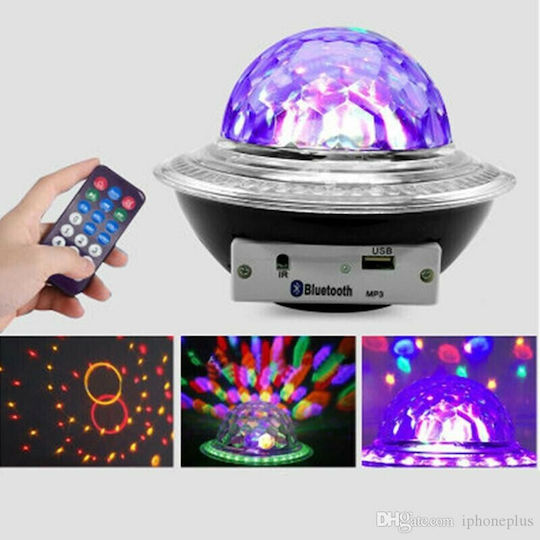 LED Детска Лампа Проектор Ufo с Проекция на Дизайни Многоцветен