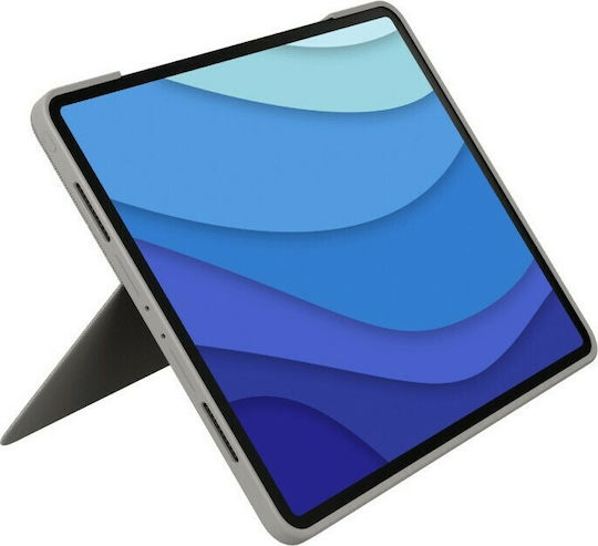 Logitech Combo Touch US Flip Cover cu Tastatură în Engleză SUA Gri (iPad Pro 2018 11")