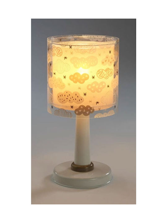 Ango LED Kinder Nachttischlampe Clouds Rosa 15x15x30εκ.