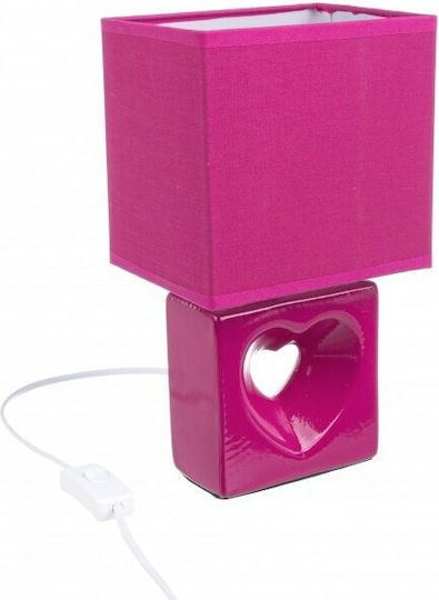 Bizzotto Kids Portable Lamp Astrea Pink 13x7x27.5εκ.