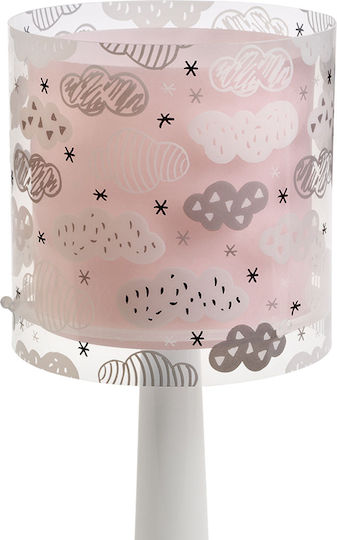 Ango Led Kids Portable Lamp Clouds Pink 15x15x30εκ.