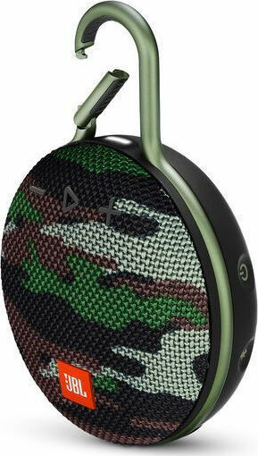 JBL Clip 3 Waterproof Bluetooth Speaker 3W with Battery Life up to 10 Hours Multicolour
