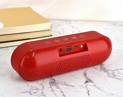 T&G TG-148 TG148 Bluetooth Speaker 10W with Radio and Battery Life up to 3 hours Red