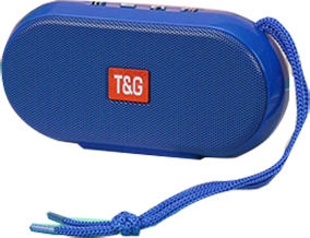 T&G TG-173 Bluetooth Speaker 5W with Radio and Battery Life up to 6 hours Dark Blue