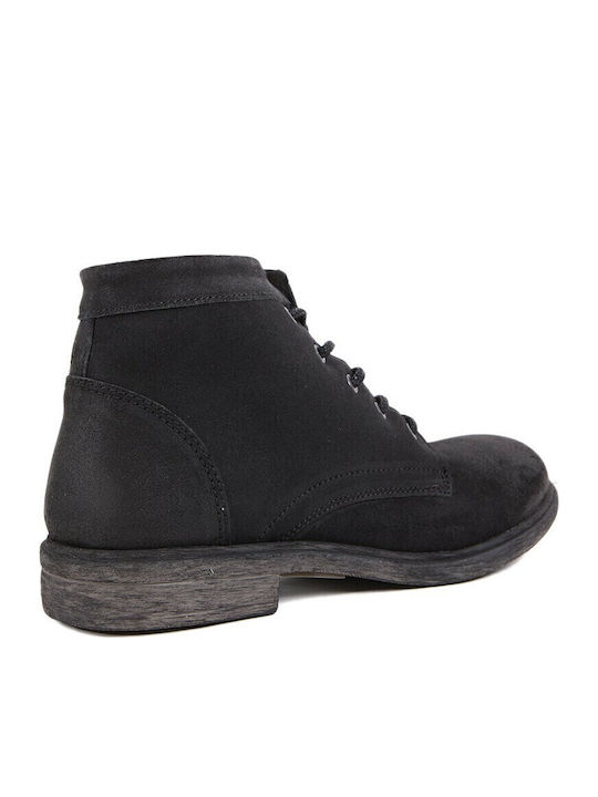 Piele Negru Ghete barbati