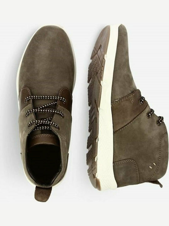 E046-300 Leder Braun Herrenstiefel