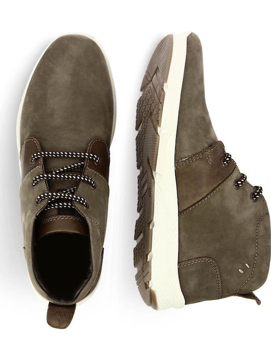 E046-300 Leder Braun Herrenstiefel