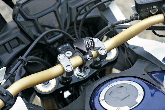 Lampa Waterproof Motorcycle Charger 5.4A with Ports: 2xUSB