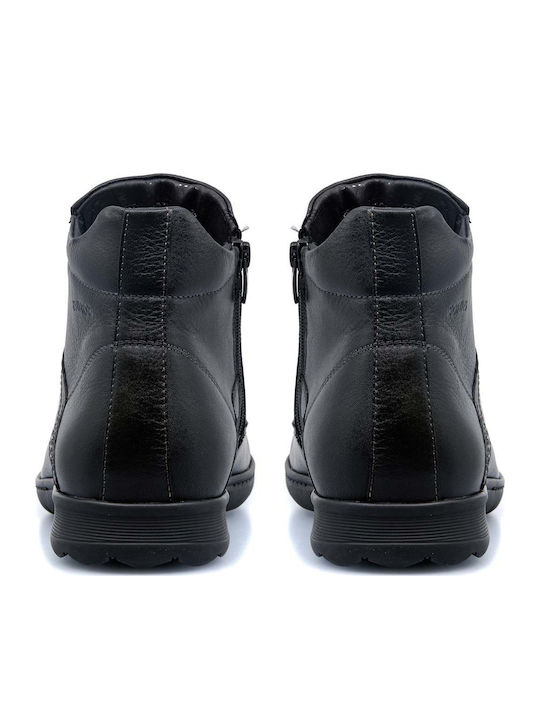 Piele Negru Ghete barbati Anatomic