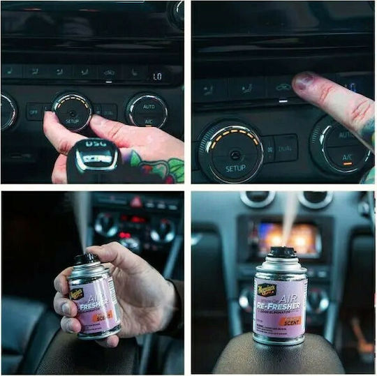 Meguiar's Whole Car Air Re-fresher Спрей за Почистване на Автомобилен Климатик с Аромат Fiji Sunset 59ml