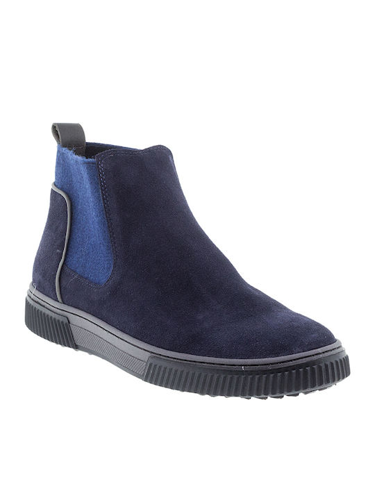 Marineblau Herrenstiefel