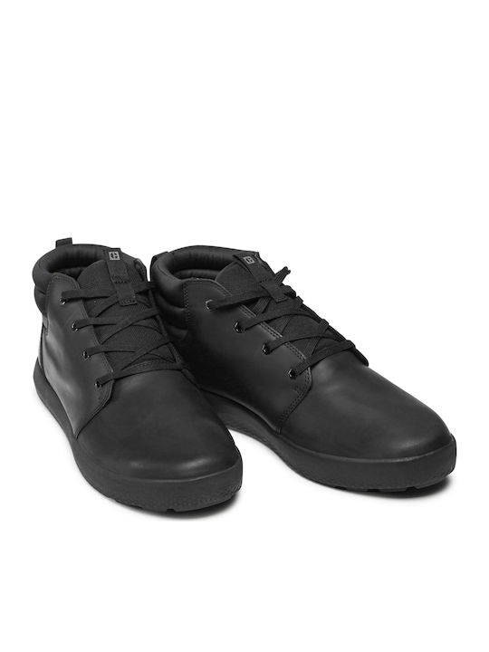 Proxy Mid Leather Black Men's Boots