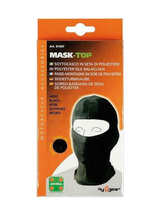 Lampa Full Face Motorcycle Rider Balaclava made of Polyester Black Color