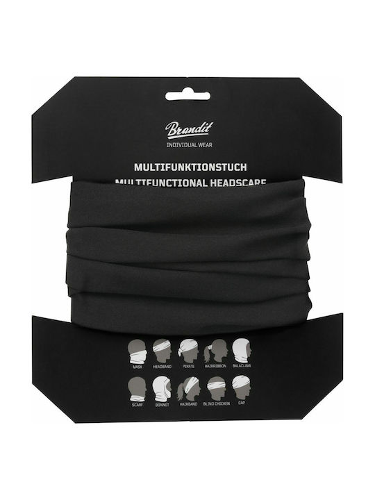Brandit Multifunktionstuch Motorcycle Rider Neck Warmer made of Polyester Black Color