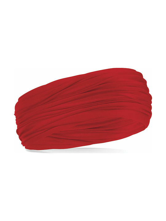 Beechfield B900 Motorcycle Rider Neck Warmer made of Polyester Red Color