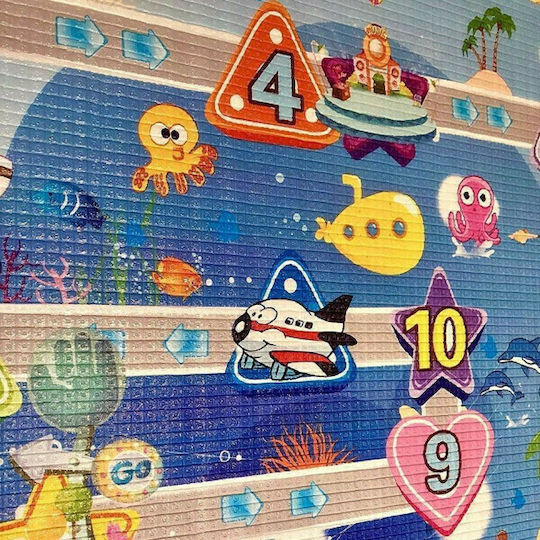 GlobalExpress Activity Mat Multicolor 120x180cm Thickness 5mm