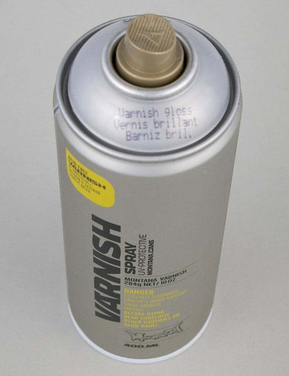 Montana Cans Spray Poloneză Varnish cu Strălucitor Efect Transparent 400ml