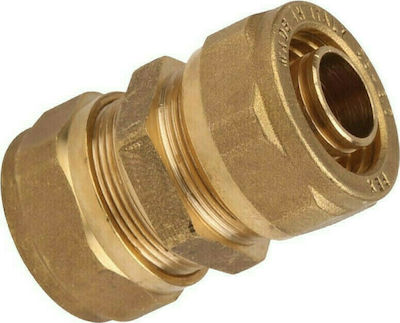 Compression Tube Fitting Brass 22mm