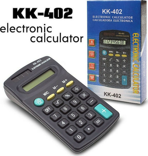 Kenko ΚΚ-402 Калкулатор Ежедневна употреба Джобен 8 Цифри в Черен Цвят 1бр