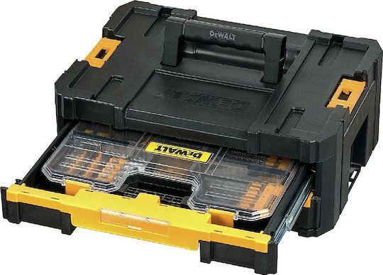 DEWALT Extreme Set of 100 Diamond Drills with Cylindrical Shank for Wood, Metal and Masonry