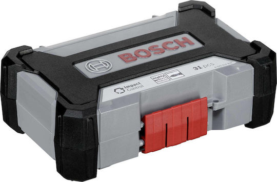 Bosch Σετ 31 Μύτες Κατσαβιδιού Impact Control