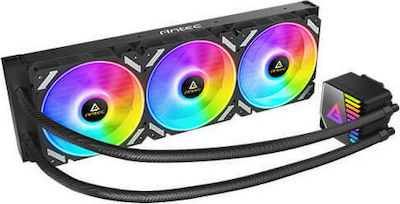 Antec Symphony 360 CPU Water Cooling Triple Fan 120mm for Socket AM4/1200/115x with ARGB Lighting