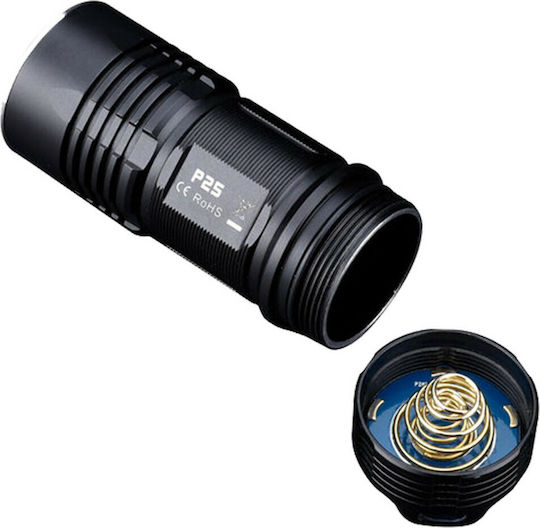 Fitorch Επαναφορτιζόμενος Φακός Μπρελόκ LED IPX8 με Μέγιστη Φωτεινότητα 3000lm P25