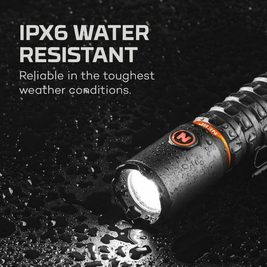 Nebo Lumină de lucru și de sit, cu baterie Lanternă LED IPX6 cu Luminozitate Maximă 2000lm Torchy 2K Bronz