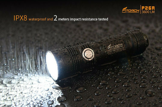 Fitorch LED IPX8 с Максимална Яркост 3600лм P26R Черен