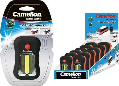 Camelion Φακός Συνεργείου Μπαταρίας LED με Φωτεινότητα έως 200lm