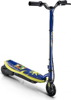 VR46 Kiddy Elektroroller für Kinder mit 12km/h Max Geschwindigkeit und 10km Reichweite in Blau Farbe