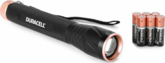 Duracell Taschenlampe LED mit maximaler Helligkeit 550lm Tough MLT-200C Schwarz