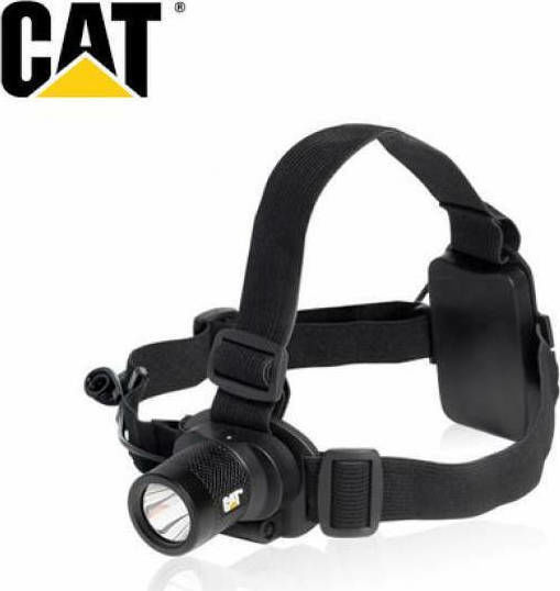 CAT Επαναφορτιζόμενος Φακός LED με Μέγιστη Φωτεινότητα 120lm