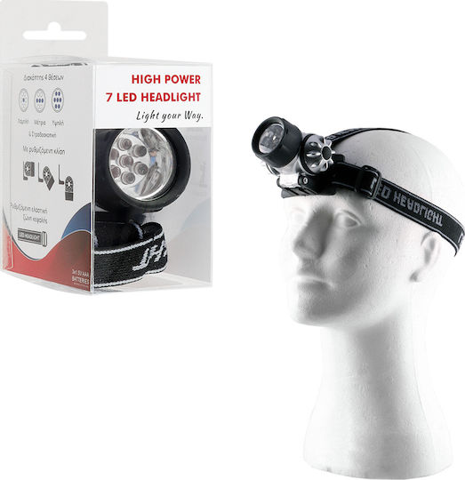 HOMie Lanternă Frontală LED 7LED Negru