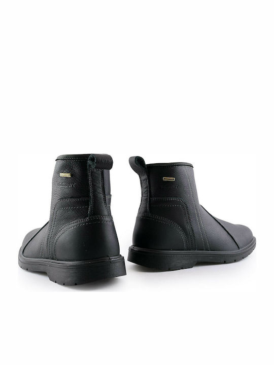 Black Men's Boots Anatomical