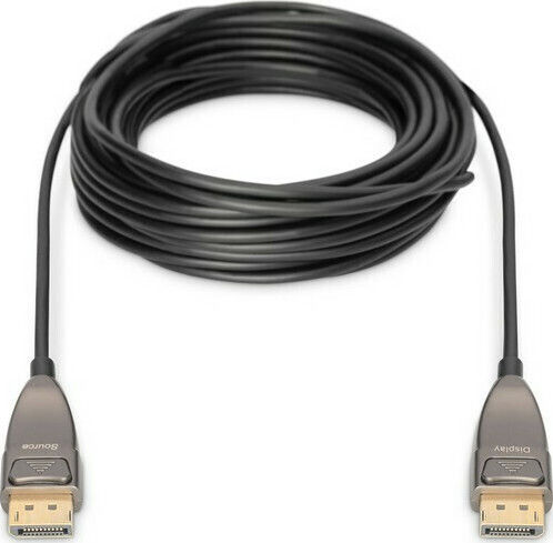 Digitus Kabel DisplayPort-Stecker - DisplayPort-Stecker 10m Schwarz (AK-340107-100-S)