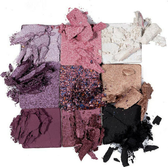 Mon Reve Happy Palettes Palette with Eye Shadows in Pressed Powder Form 15gr