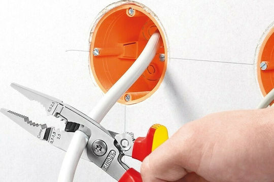 Knipex Cable Stripper Pliers with Cutter and 200mm Length