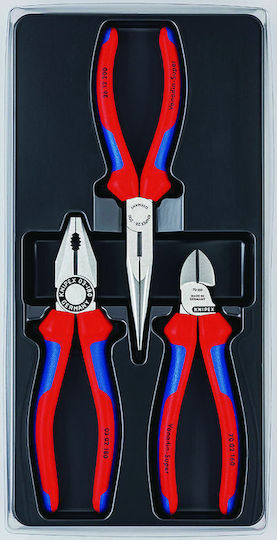 Knipex Σετ Πένσες Πλάγιες Μήκους 370mm 3τμχ