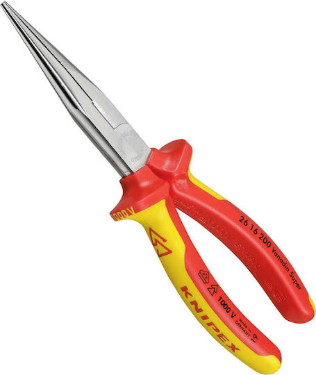 Knipex Σετ Πένσες Ίσιες Ηλεκτρολόγου Μήκους 180mm 3τμχ