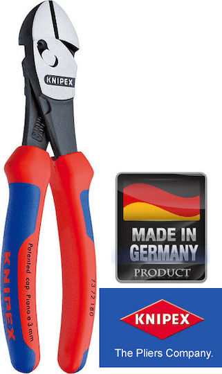 Knipex TwinForce Cutter lateral Înclinat Pistoale de crimpat Lungime 180mm