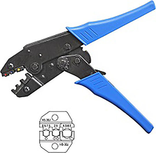 Adeleq Πρέσα Ακροδεκτών Διατομής 0.5 - 6mm² με Μηχανισμό Καστάνιας