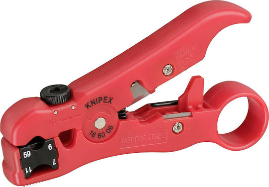 Knipex Περιστροφικός Απογυμνωτής Καλωδίων με Μήκος 125mm
