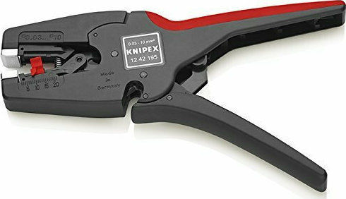 Knipex Automat Striptease Striptease cu tăietor și lungimea 195mm