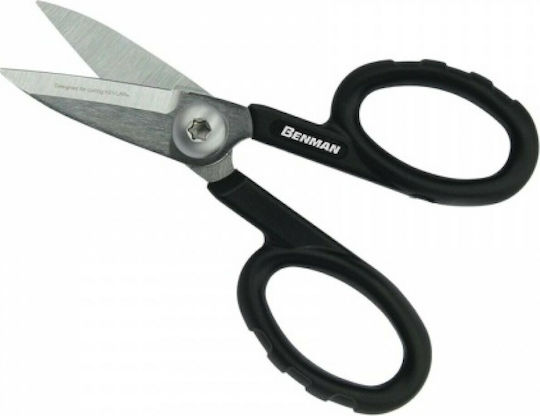 Benman Multipurpose Scissors Electrician Kevlar Optical Fiber Length 140mm