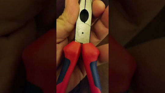 Knipex Μυτοτσίμπιδο Κυρτό Ηλεκτρολόγου Μήκους 200mm