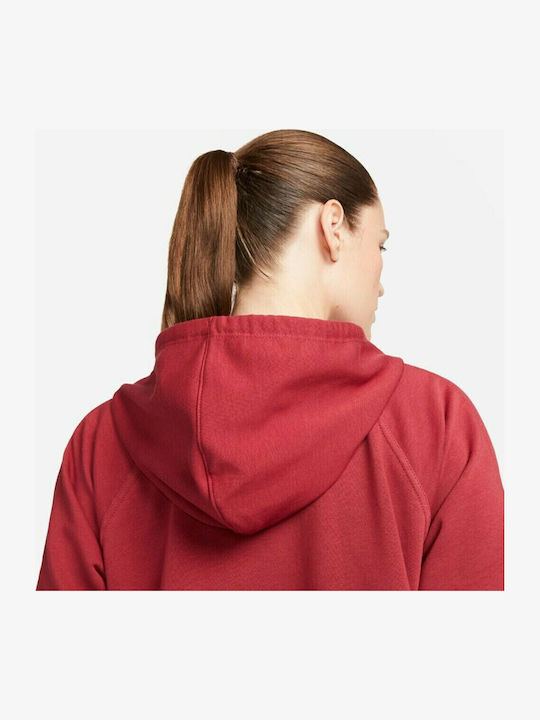 Dri-FIT Get Fit Women's Hooded Sweatshirt Red