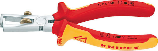 Knipex Adjustable Cable Stripper with 160mm Length & Fixing Criterion 1000V