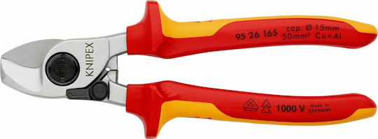 Knipex Κόφτης Καλωδίων Πλάγιος Ηλεκτρολόγου Μήκους 165mm