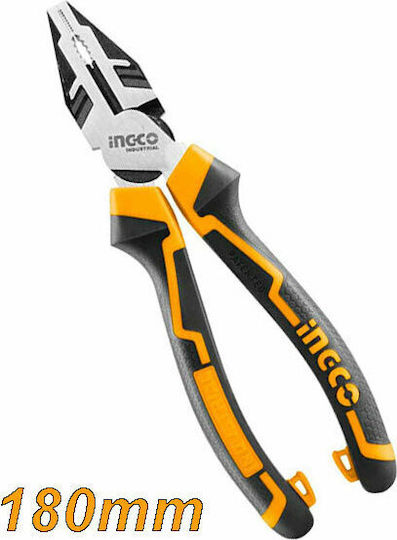 Ingco Plier Straight Length 180mm